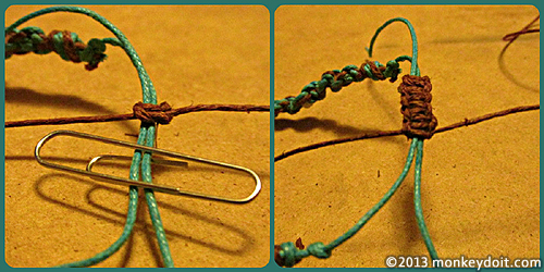 Create square knots