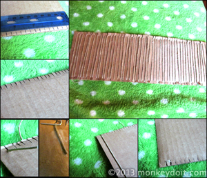 How to Create a Cardboard Loom