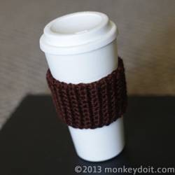 A Crochet Mug Cozie