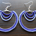 Decorate Hoop Earrings With Beads