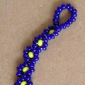 How to Make a Floral Chainlet / Bracelet Out Of Beads