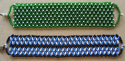 How To Make A Netted Bracelet Out Of Beads