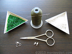 Materials Needed To Make A Netted Bracelet Out Of Beads