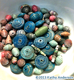 Rolled Paper Beads