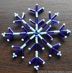 How To Make A Wire Snowflake