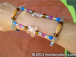 An Original Wrap-Around Arm Bracelet